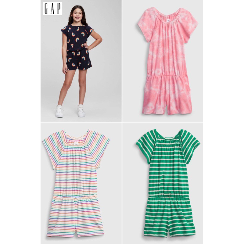 Jumpsuit kids-ชุดเด็กผู้หญิง เสื้อผ้าเด็กผู้หญิง ผ้านิ่ม(งานขีดป้าย)