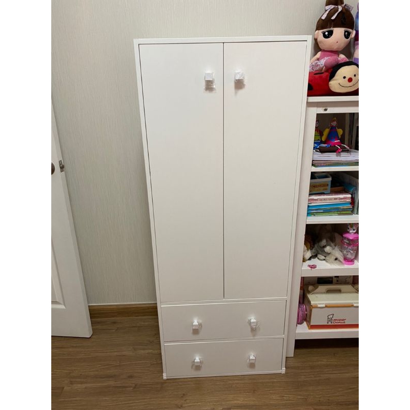 ตู้เสื้อผ้าผู้ใหญ่วินเทจ45x60x150cm