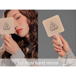 3ce mini hand mirror ขนาด 6*11 cm