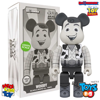 BE@RBRICK WOODY B&amp;W Version 1000％