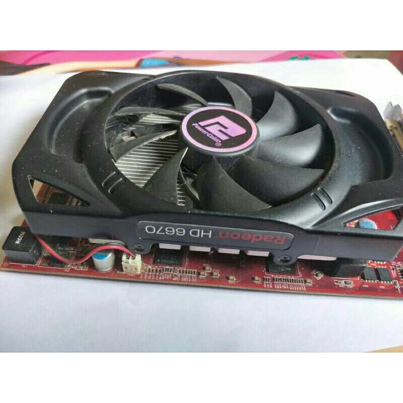 การจ์จอ Radeon hd6670  2g มือสอง