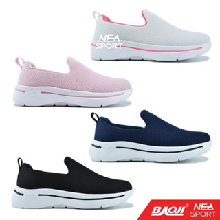 [ลิขสิทธิ์แท้] BAOJI 929 GoWalk Comfort รองเท้าผ้าใบ บาโอจิ ผู้หญิง