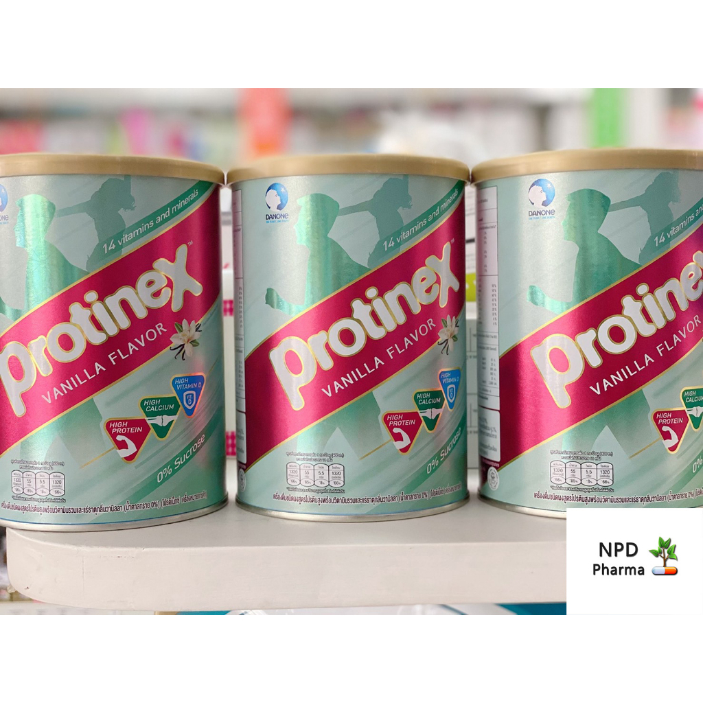 Protinex Vanilla โปรติเน็กซ์ เครื่องดื่มชนิดผงสูตรโปรตีนสูงกลิ่นวานิลลา 400 กรัม