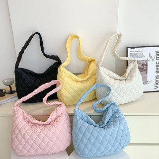 กระเป๋าสะพายไหล่ Cotton tote พร้อมส่ง (MN156)