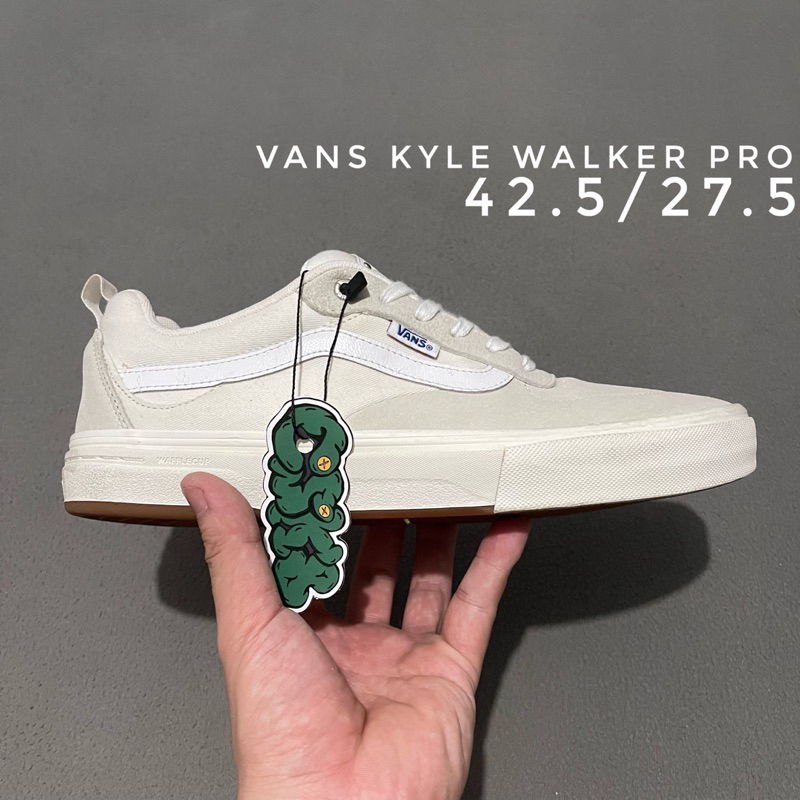 Vans Kyle Walker PRO All White Size 9.5/42.5/27.5cm.