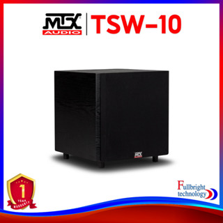 MTX TSW-10 Home Powered Subwoofer 10” with 150 watt รับประกันศูนย์ไทย 1 ปี