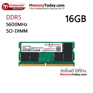 Transcend DDR5 5600 SO-DIMM Capacity: 16GB (RAM Notebook)