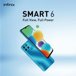 สมาร์ทโฟน Infinix SMART 6 (2+32) หน้าจอ 6.6 นิ้ว Helio A35 Octa Core  (By Shopee SuperTStore)