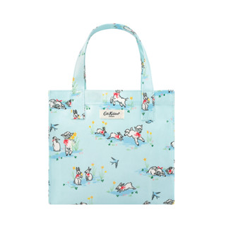 Cath Kidston Small Bookbag Spring Bunnies and Lambs  Blue