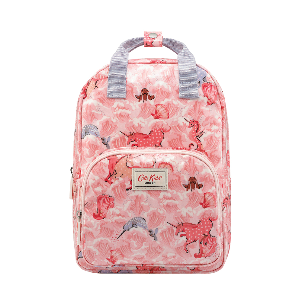 Cath Kidston Kids Medium Backpack Unicorn Waves Pink