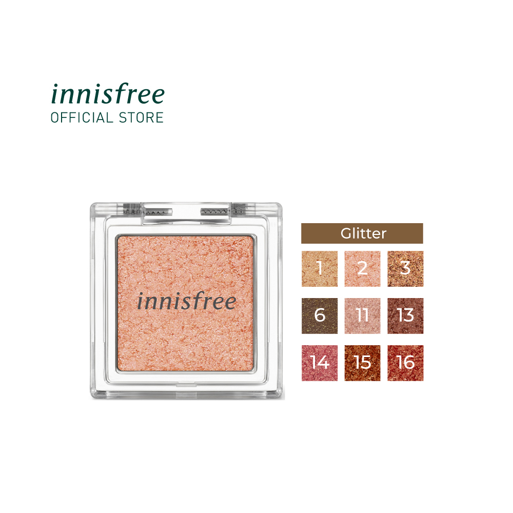 innisfree My Eyeshadow Glitter อินนิสฟรี มาย อายแชโดว์ กลิตเตอร์ 1.5 - 2.2กรัม