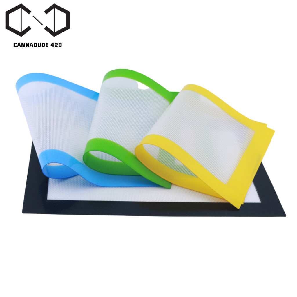 Silicone Mat แผ่นยางซีลีโคนทำน้ำมัน มีหลายขนาดให้เลือก (สีดำ)