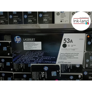 HP 53A Q7553A Black ตลับหมึกโทนเนอร์ ของแท้