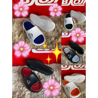 🌸รองเท้าแตะสวมผู้ชายบาโอจิ(Baoji)แท้100%รุ่นBO41-801สีขาวส้ม-ดำเทา-ขาวดำ-ดำแดง-ขาวกรม&gt;ราคา329฿(590):40-45เกรดพรีเมี่ยม