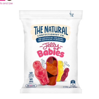 The natural babies เจลลี่ออสเตรเลีย🇦🇺 อร่อย ไม่แต่งสี กลิ่น ทำจากน้ำผลไม้แท้ 220ก.