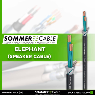 Sommer Cable SC-ELEPHANT SPM425 สายลำโพง 4 คอร์ 4x2.5mm² 13AWG OFC Speaker Cable 4 Core