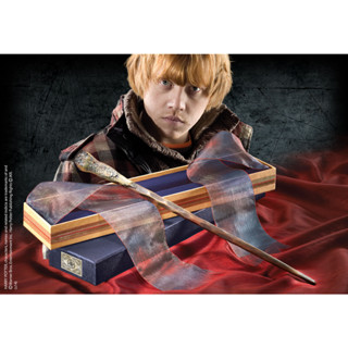 Harry Potter - Ron Weasleys Wand with Ollivanders Box Noble Collection