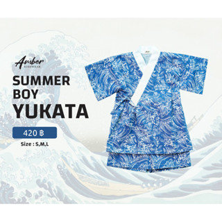 Summer Yakata Set / ชุดยูคาตะขาสั้นสำหรับเด็ก