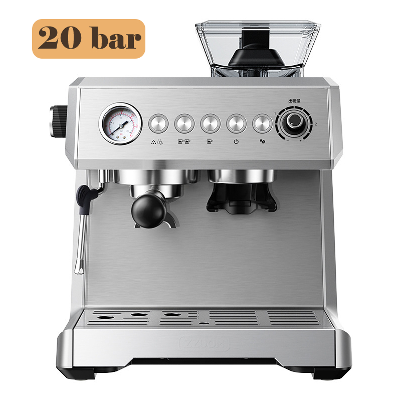 เครื่องชงกาแฟอัตโนมัติ บดถั่ว ตีฟองนม 20bar 3 in 1 auto-coffee-machine Athome