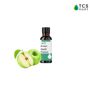 สารแต่งกลิ่นผสมอาหาร กลิ่นแอปเปิ้ลเขียว Green Apple Flavour (Water Soluble) 25, 100 ml