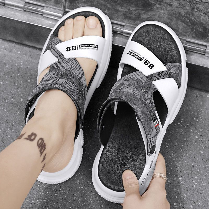 ⚡สปอตสินค้า⚡ รองเท้าแตะผู้ชาย สบาย ๆ และสะดวกสบาย รองเท้าแตะแฟชั่น ไซส์39-44