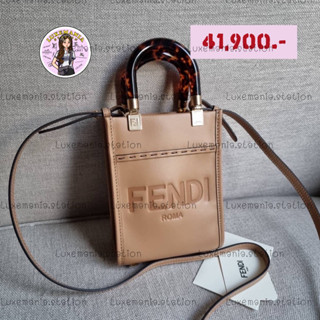 👜: New!! Fendi Sunshine Mini Tote Bag ‼️ก่อนกดสั่งรบกวนทักมาเช็คสต๊อคก่อนนะคะ‼️