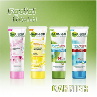 Garnier โฟมล้างหน้า การ์นิเย่ ขนาด 100 กรัม