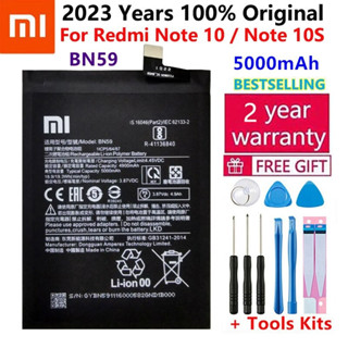 แบตเตอรี่สำหรับ Xiaomi Redmi Note10 Note 10 10S BN59 5000MAh battery เครื่องมือ+แผ่นกาว