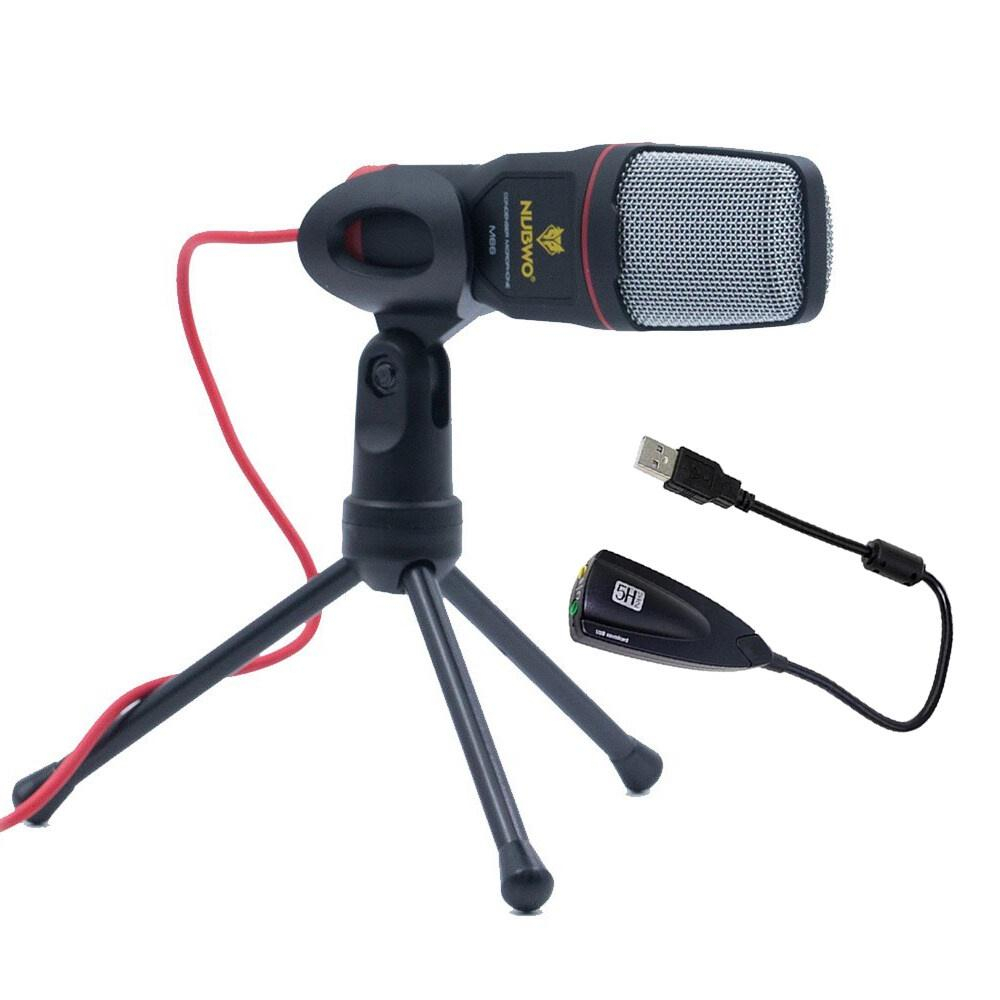 Microphone Condenser NUBWO (M66) Black/Red