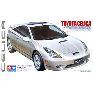 💥New💥 🏆 TAMIYA 24215 ชุดประกอบจำลองมาตราส่วน 1:24 TOYOTA CELICA โมเดลประกอบ ต้องไปสร้างและทำสีเอง