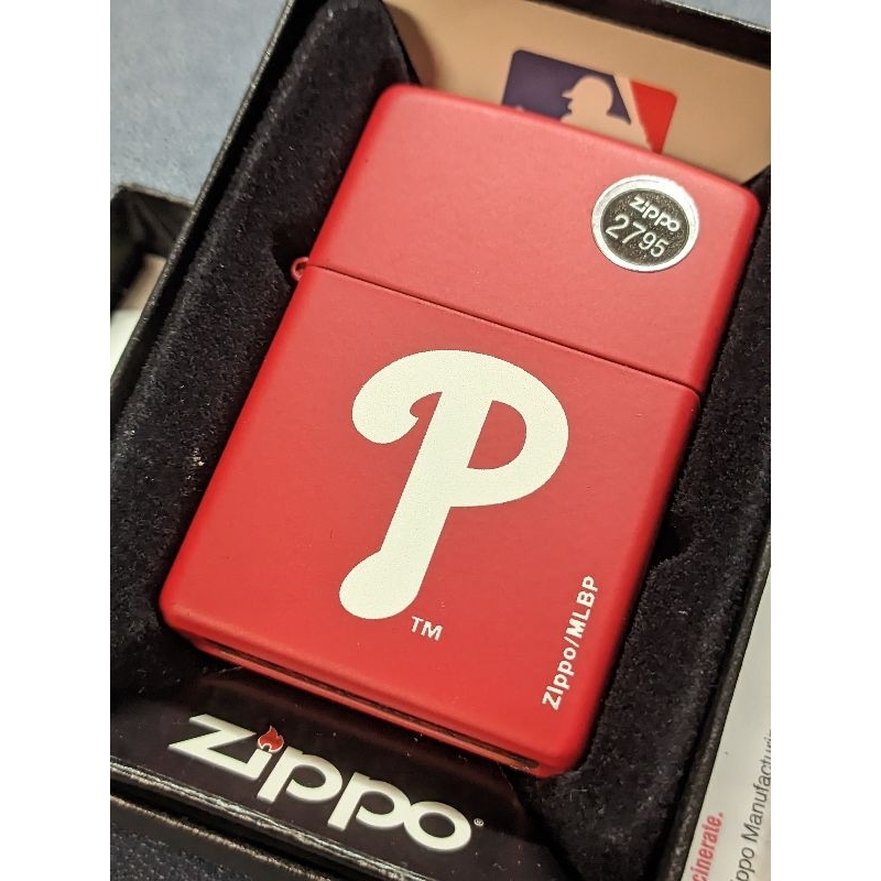 Zippo Philadelphia Phillies (นักเบสบอลชื่อดัง) แท้100%