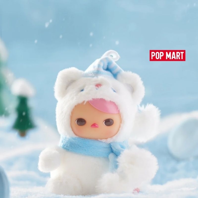 [ระบุตัว : Polar Bear] PUCKY Bear Planet Series-Vinyl Face Plush Blind Box