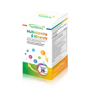 MULTIVITAMINS AND MINERALS Nutrinal Successmore วิตามินรวมและแร่ธาตุ