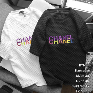 เสื้อยืด CHANEL 🏷️ cotton 💯 เสื้อยืดแบรนด์เนม