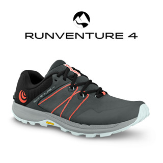 TOPO Runventure 4 TOPO Womens Trail - Grey/Cloud รองเท้าวิ่งเทรลผู้หญิง (W055-เทา)