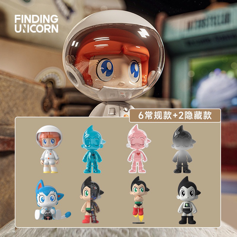 ‼️มีของ พร้อมส่ง 🚚 ยกกล่อง 📦 GOHO Go Astro Boy Go! Blind Box Series 🚀🪐แท้💯