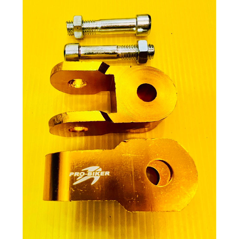 ตัวยกโช้ค Waveทุกรุ่น ,Dreamทุกรุ่น ,Spark ,Fresh ,X1 ,PCXต้องเปลี่ยนเป็นน็อตเบอร์12 มีเนียม แบบหนาพร้อมน็อตสีชุบเงิน - รูปที่ 2