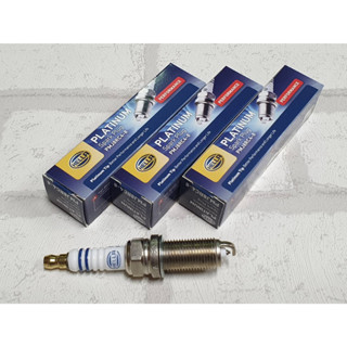 หัวเทียน Mitsubishi Mirage ( 2012 - ) รุ่น 1.2 ชุด 3 หัว ชนิดแพลทตินัม / Platinum Type Spark Plug Hella PMJ8RC4-8