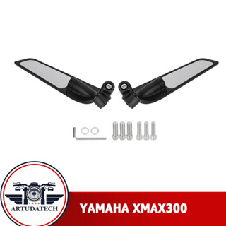 กระจกมองข้างมอเตอร์ไซค์ Yamaha XMAX300 MT09 MT07 MT03 MT10 NMAX155 Tracer 900 กระจกมอเตอร์ไซค์ กระจกรถมอเตอร์ไซค์