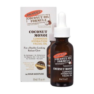 Palmers coconut oil monoi luminous hydration facial oil 30ml.