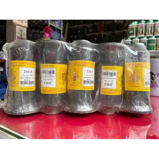 ด้ายไนล่อนหลอดสีขาว/สีดำ ตราเรือใบแท้ ขาว/ดำ ถักแห สานแห ด้ายแท้เบอร์ 3 4 6 9 12