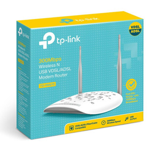 Modem Router TP-Link 300Mbps Wireless N USB VDSL/ADSL รุ่น TD-W9970