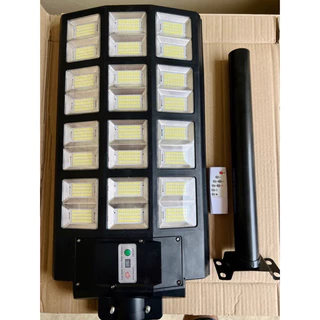 ไฟถนนโซล่าเซลล์ 50000W Solar LED SMD-LED1152ดวง ไฟถนน 24ช่องแสง กันน้ำ IP67 สว่างยันเช้า ประกัน 1 ปี