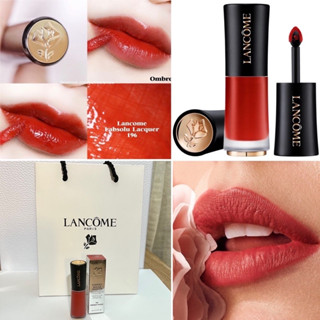 💄แท้💄 LANCOME LABSOLU ROUGE พิเศษพร้อมถุง LAbsolu Rouge 3.5ml ส่งจากกทม100% (ถุงไม่ได้แถม)