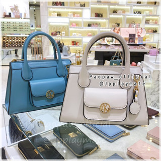 LYN กระเป๋าสะพายข้าง รุ่น Nelly Tote : LL23CBF135 แท้จากชอป พร้อมอุปกรณ์