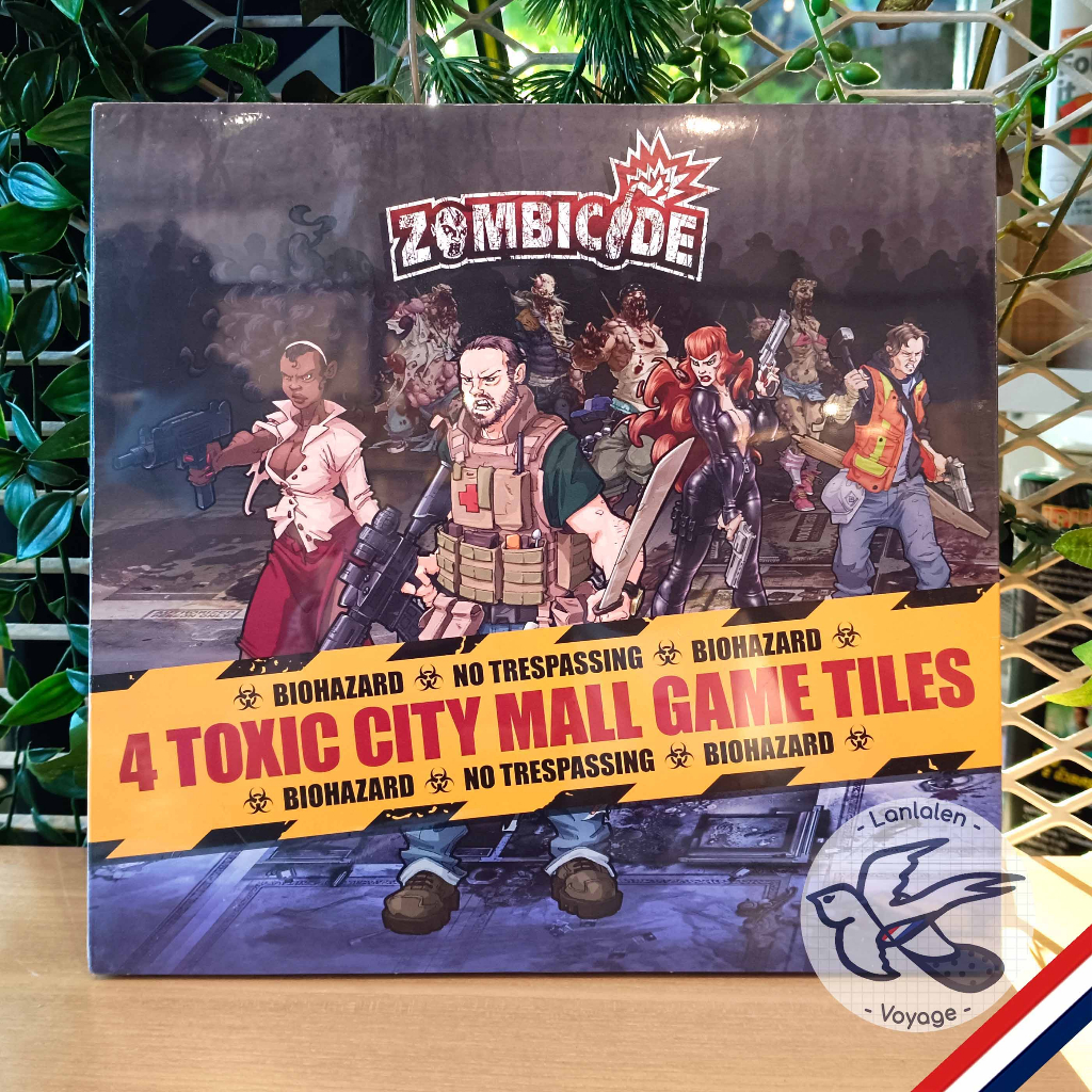 Zombicide Toxic City Mall - Double Sided Tiles [Boardgame]