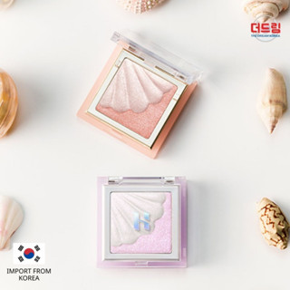 (นำเข้าจากเกาหลี) HOLIKA HOLIKA Shell Glow Highlighter