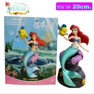 โมเดล Little Mermaid นางเงือก แอเรียล ขนาด20cm. มีกล่อง