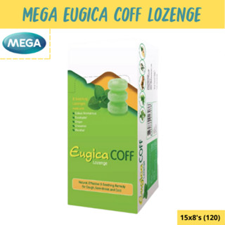 MEGA We care เมก้าวีแคร์ EUGICA COFF ( 15x8s) ยูจิก้า คอฟ ลูกอมสมุนไพร