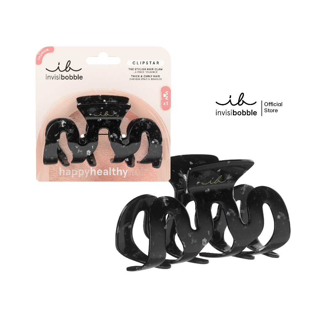 invisibobble กิ๊บหนีบผม กิ๊บติดผม ผมไม่เป็นรอย รุ่น Clipstar Clawdia (1 กล่องบรรจุ 1 ชิ้น)